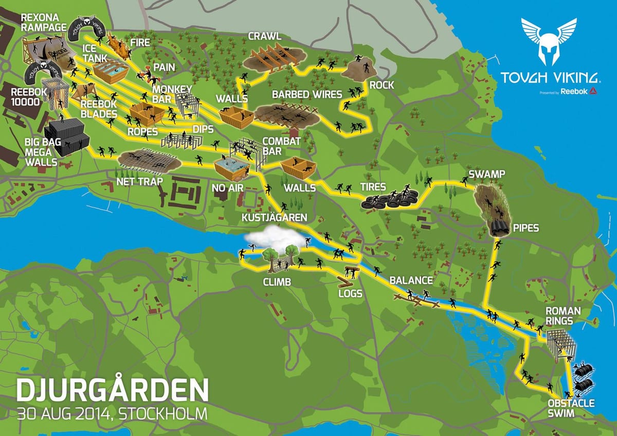 地図djurgården