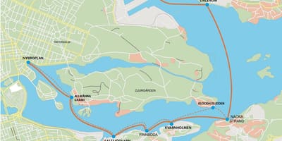 地図frihamnenストックホルム